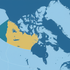 territoire du nord du canada sans legende